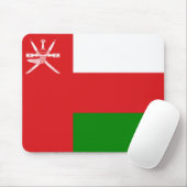 オマーン国旗 マウスパッド (マウス)