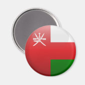 オマーン国旗 マグネット (正面/裏面)