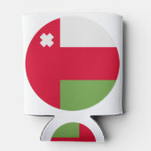 オマーン国旗 缶クーラー (裏面)
