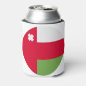 オマーン国旗 缶クーラー (缶裏面)