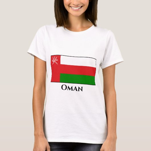 オマーン国旗 Tシャツ (正面)