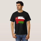 オマーン国旗 Tシャツ (正面フル)