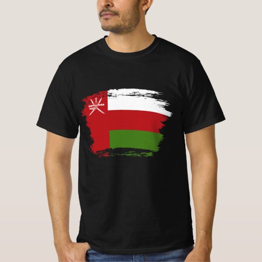 オマーン国旗 Tシャツ (正面)
