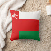オマーン国旗x旗まくら クッション (ブランケット)