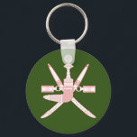 オマーン国章 キーホルダー<br><div class="desc">オマーン国の国章。</div>