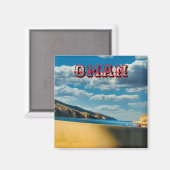 オマーン威厳のあるマグネットの美しいを発見 マグネット (正面/裏面)