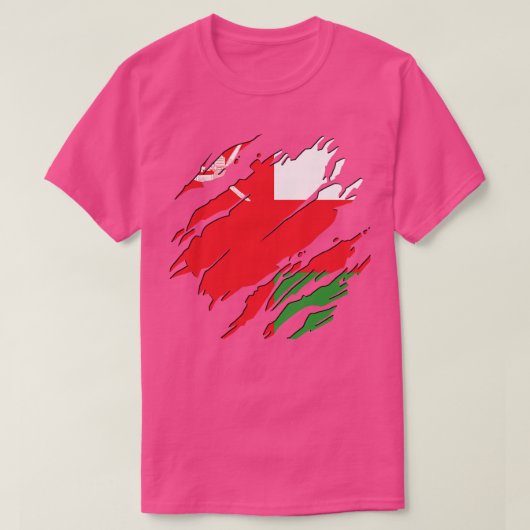 オマーン常に Tシャツ (デザイン正面)