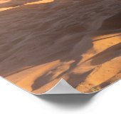 オマーン砂漠のラクダ ポスター (角)