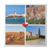 オマーン諸島 タイル (正面)