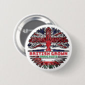 オマーン・オマニ英国ツリールーツ国旗 缶バッジ (正面&裏面)