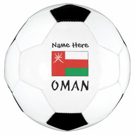 オマーン オマーニー国旗 名前入り サッカーボール