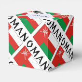 オマーン オマーン国旗 タイル 名前 ハート フェイバーボックス (裏面サイド)