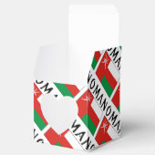 オマーン オマーン国旗 タイル 名前 ハート フェイバーボックス (オープン)