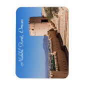 オマーン・ナカール・フォート マグネット (縦)