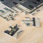 オマーン、マスカット、クルム。Qurm領域の建物/ ジグソーパズル (側面)