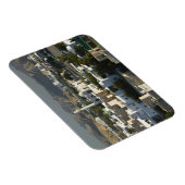 オマーン、マスカット、クルム。Qurm領域の建物/ 2 マグネット (右側)