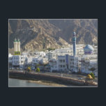 オマーン、マスカット、ムトラ。建物 ポストカード<br><div class="desc">COPYRIGHT Walter Bibikow / DanitaDelimont.com| AS27 WBI0004.jpg|オマーン、マスカット、ムトラ。建物</div>