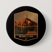 オマーン 缶バッジ (正面)