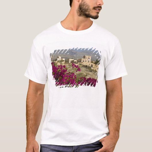 オマーン、西ハジャル山脈、アル・ハムラ。町 Tシャツ (正面)