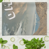 オマ威厳のあるン キッチンタオル (折り畳み)