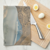 オマ威厳のあるン キッチンタオル (四つ折り)