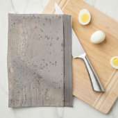 オマ威厳のあるーンの風景 キッチンタオル (四つ折り)