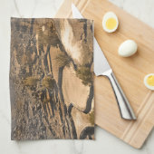 オマ威厳のあるーンの風景 キッチンタオル (四つ折り)