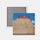 オマ威厳のあるーンの風景 マグネット (正面/裏面)