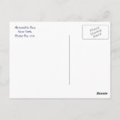 オマ・デビン ポストカード (裏面)