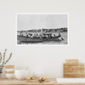 オミアックレーサーズノメ、アラスカ1915 ポスター (キッチン)