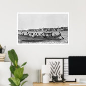 オミアックレーサーズノメ、アラスカ1915 ポスター (ホームオフィス)