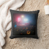 オミナスなハロウィンの夜 クッション (ブランケット)