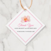 オミニマル感謝していキラン結婚ピック白 フェイバータグ (正面)