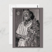 オミ素晴らしサーカスのパフォーマー ポストカード (正面/裏面)