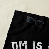 オムは猫たちがフェスティバルの休日 ビーチタオル (インサイチュ)