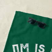 オムは猫たちがフェスティバルの休日 ビーチタオル (インサイチュ)