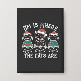 オムは猫たちがフェスティバル 缶バッジ