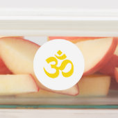 オムイエローステッカー ラベル (貼付)