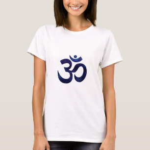 オムオーム記号サインYoga Meditation Zen Tシャツ