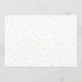 オムカード用アイスクリームベビーシャワーアドバイス アドバイスカード (裏面)