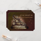 オムガンガンパタエマントラットロードガネシャ カード (正面/裏面インサイチュ)