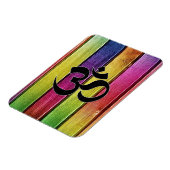 オムサインオ数々のンカラー木材 マグネット (左側)