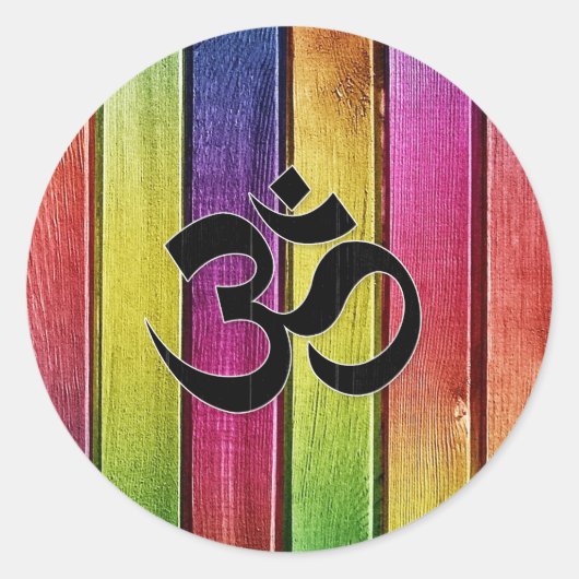 オムサインオ数々のンカラー木材 ラウンドシール (正面)