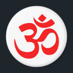 オムシンボルヒンドゥー教と仏教の神秘的な音 マグネット<br><div class="desc">OM：この永遠の言葉は全て何であり、何であり、何であるべきか。ヒンドゥー教区の大きなイメージ。ヨガ素晴らしファンやヨギの贈り物。</div>