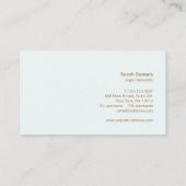 オムシンボルロータスマンダラヨガ&瞑想 名刺 (裏面)