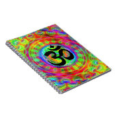 オムシンボル付きタイダイターゲット ノートブック (右側)