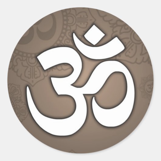 オムスタンプ ラウンドシール (正面)