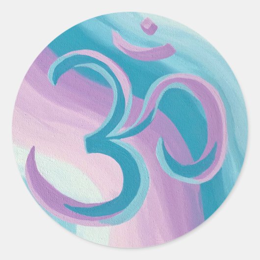 オムステッカー ラウンドシール (正面)