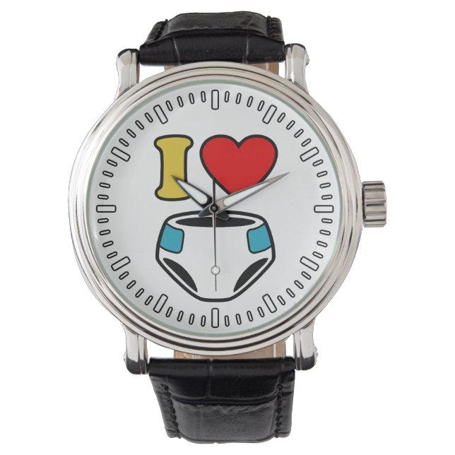 オムツが大好き 腕時計 (正面)