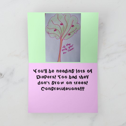 オムツが…くじ！ カード (内部)